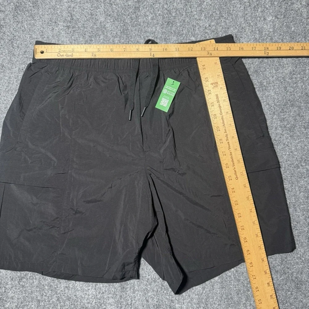 Gap Shorts Trail Hiking‎ Cargo Short 100% Nylon Men Size Medium Black 6 Inch NWT